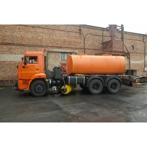 КДМ-650-08 на ш.65115-50 (Цистерна для рассола, сталь 09Г2С, V=12 м3, Диски, Сопла, Средняя щетка)
