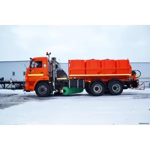 КДМ-7881022 на ш.65115-48 (ПМ пласт, V=12 м3, Передняя рейка, Задняя рейка, Средняя щетка)