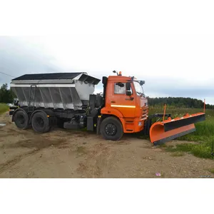 КДМ-7881022 на ш.65115-50 (ПС нерж, V=10,5 м3, Передний отвал)