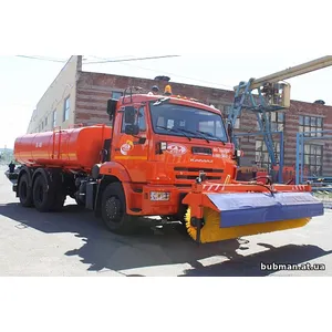 ЭД-405 на ш.65115-50 (ПМ сталь 09Г2С, V=9,7 м3, Сопла, Передняя щетка)