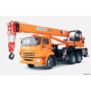 кран автомобильный КЛИНЦЫ КС-55713-1К-1 г/п 25 т, длина стрелы 21 м; на шасси КАМАЗ 65115 6х4